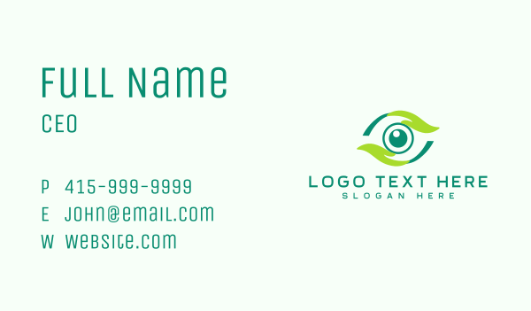 Security Eye Lens Business Card Design Image Preview