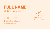 Cat Head Outline Business Card Image Preview