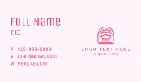 Makeup Lips Emblem Business Card Image Preview