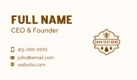 Bee Honey Droplet Business Card Image Preview