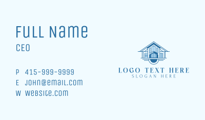 Architect Builder Property Business Card Image Preview