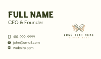 Gardening Landscaping Shovel Business Card Preview