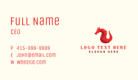 Gaming Dragon Creature Business Card Image Preview