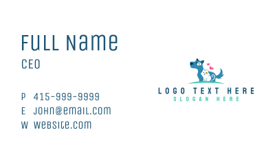 Dog Cat Pet Business Card Image Preview