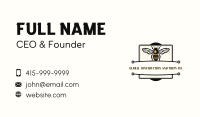 Wasp Bee Honey Business Card Image Preview