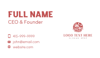 Herbal Mushroom Garden Business Card Design