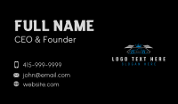 Royal Blue Car Business Card Preview