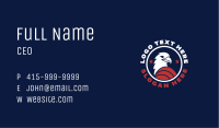 Patriotic USA Eagle Business Card Image Preview