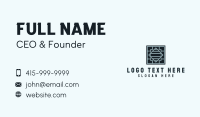 Home Depot Floor Tile Business Card Design