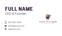 Wild Deer Animal Conservation Business Card Image Preview