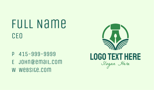 Agricultural Food Pen Business Card Design Image Preview