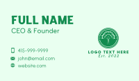 Wellness Forest Tree  Business Card Image Preview