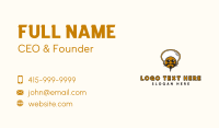Bearded Turban Chef Business Card Image Preview