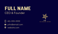 Luxury Star Studio Business Card Image Preview