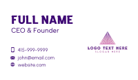 Pyramid Creative Tech Business Card Design