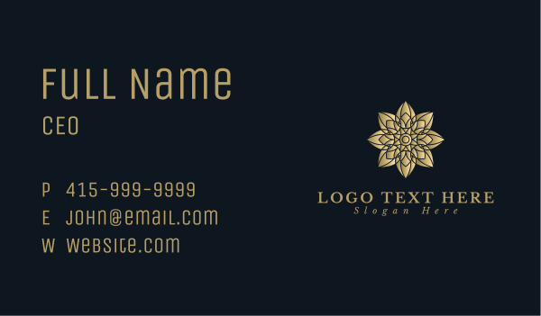 Luxury Mandala Business Business Card Design Image Preview