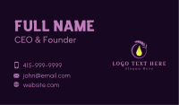 Lavender Oil Extract Business Card Image Preview