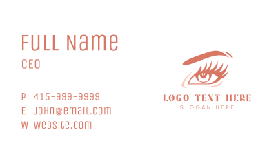Pretty Eye Lashes Business Card Image Preview