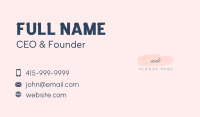 Elegant Stylist Wordmark Business Card Image Preview