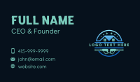 Sanitation Pressure Washing Business Card Image Preview