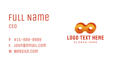 Bike Chain Loop Business Card Image Preview
