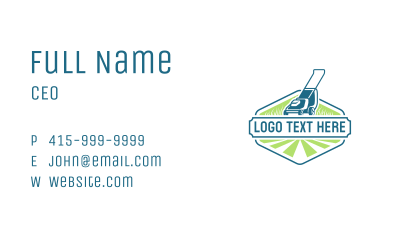 Lawn Mower Yard Grass Business Card Image Preview