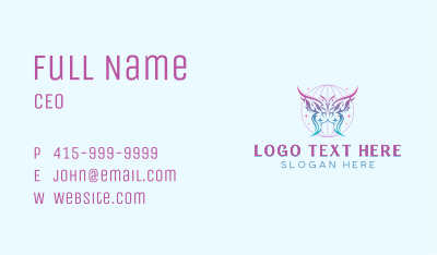 Butterfly Fashion Beauty Business Card Image Preview