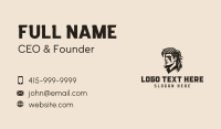 Rockstar Mullet Punk Business Card Preview