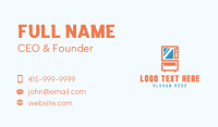 Vending Machine Retail Business Card Preview