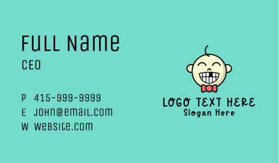 Toddler Pediatric Dentist  Business Card Image Preview