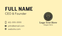 Golden Astral Woman Business Card Image Preview