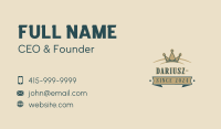 Generic Crown Agency Business Card Image Preview