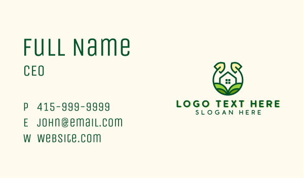 Shovel Farm Gardening  Business Card Design Image Preview