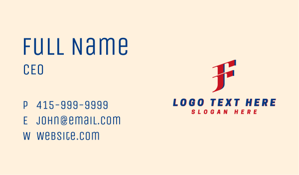 Fast Courier Logistics Business Card Design Image Preview