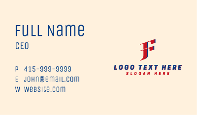 Fast Courier Logistics Business Card Image Preview