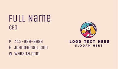 Animal Pet Clinic Business Card Image Preview
