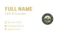 Mountain Landscaping Field Business Card Preview