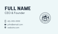 Fishing Tuna Fish Business Card Design