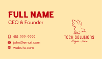 Quail Poultry Farm Business Card Image Preview