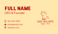 Quail Poultry Farm Business Card Image Preview