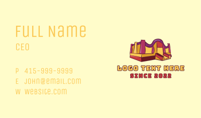 Kiddie Bounce House Business Card Image Preview