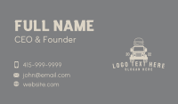 Burger Food Truck  Business Card Design