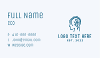 Organic Brain Mental Health Business Card Image Preview