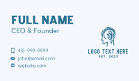 Organic Brain Mental Health Business Card Image Preview