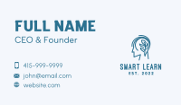 Organic Brain Mental Health Business Card Image Preview