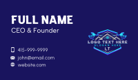 Power Washing Sanitation Business Card Image Preview