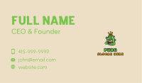 Royal Crocodile Burger Business Card Image Preview