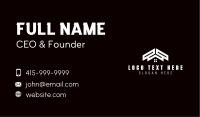 Roofing Contractor Builder Business Card Design