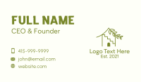 Indoor Plant Home Business Card Image Preview