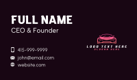 Luxury Car Mechanic Business Card Preview